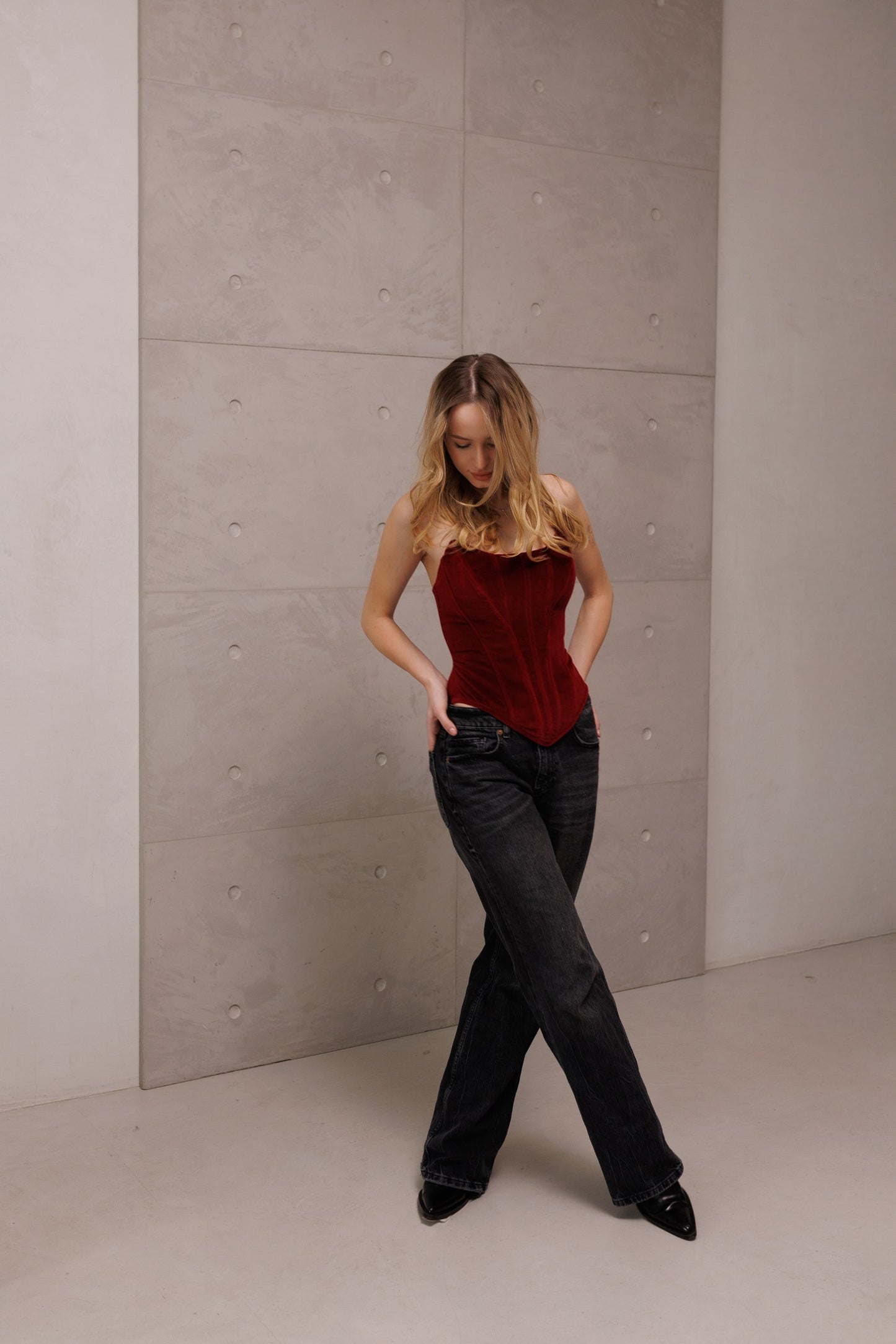 Морана velour burgundy подовжений