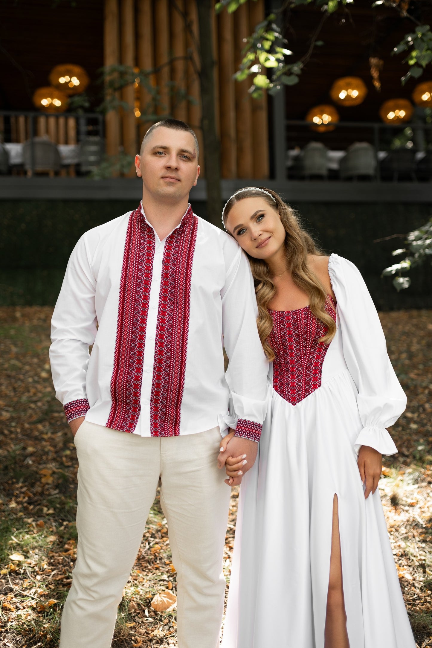 Сорочка + сукня Либідь довга
