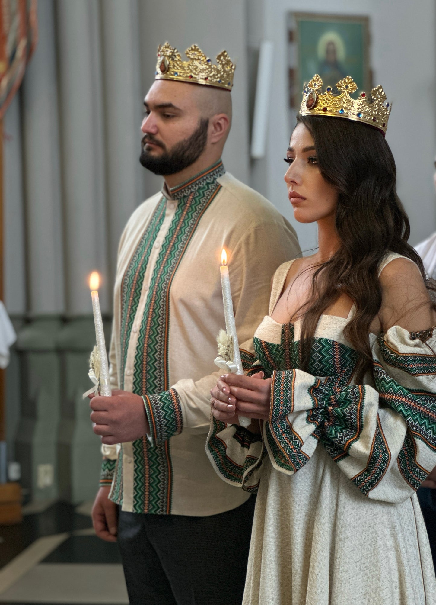 Сорочка + сукня Кетті міді