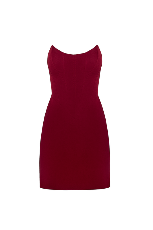 Сукня Quiet luxury burgundy