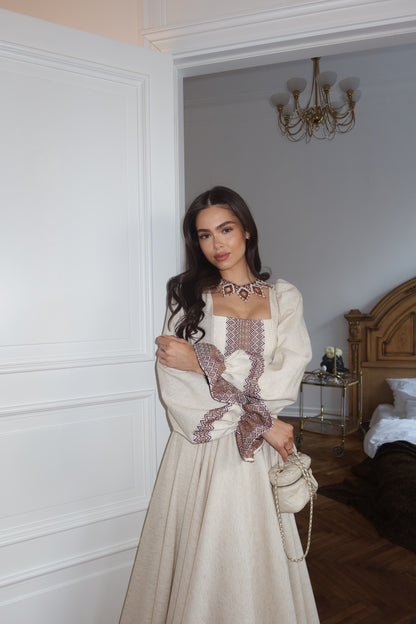 Marysya dress with sleeves