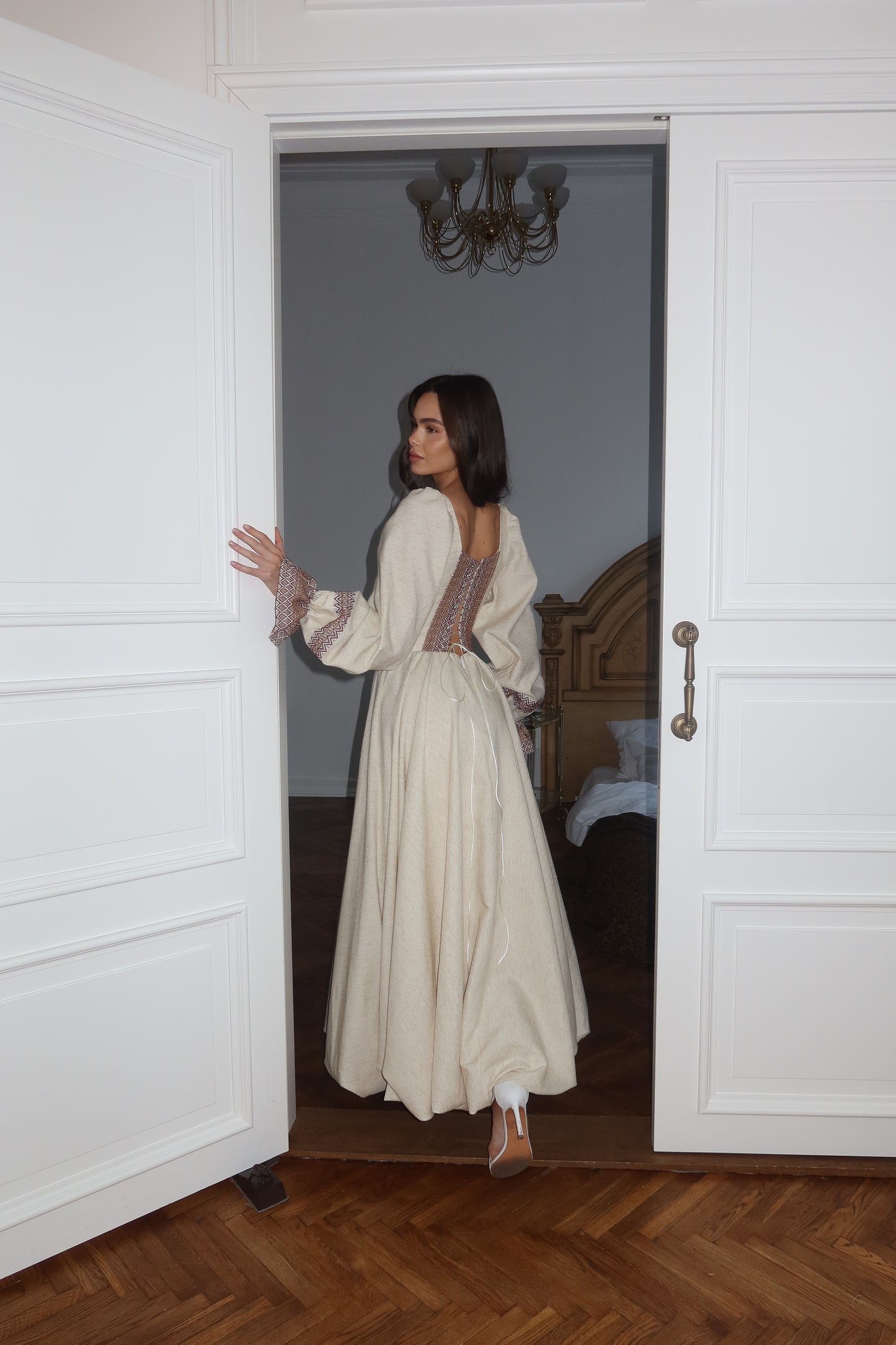 Marysya dress with sleeves