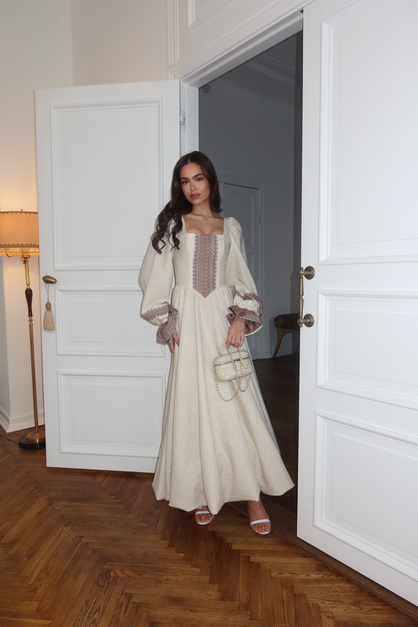 Marysya dress with sleeves