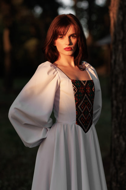 Сукня Марися з рукавами