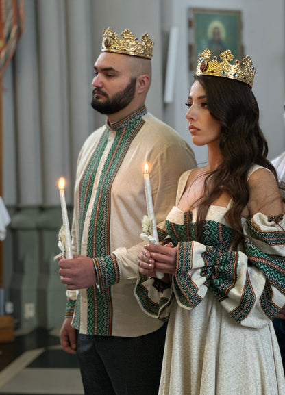 Сорочка + сукня Кетті міді